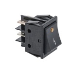 Black Bipolar Switch 16A 250V 346108