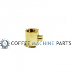 La Pavoni Lower Gauge Assembly in Brass